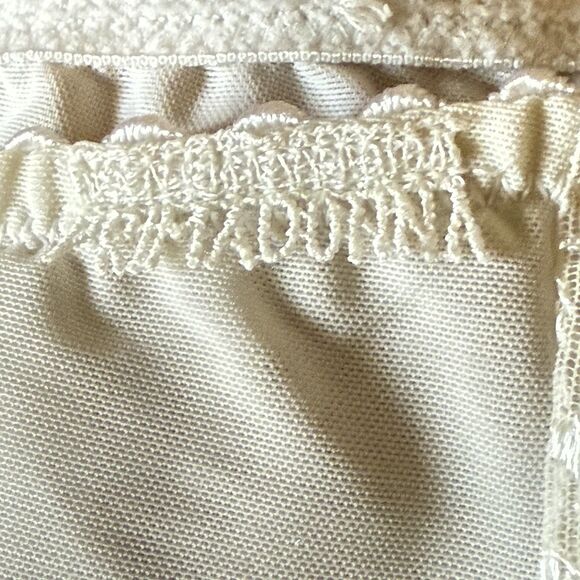 Prima Donna 38C Embroidered Unline Sheer Cup Underwire Support Bra 16-2570 Cream - Picture 7 of 10